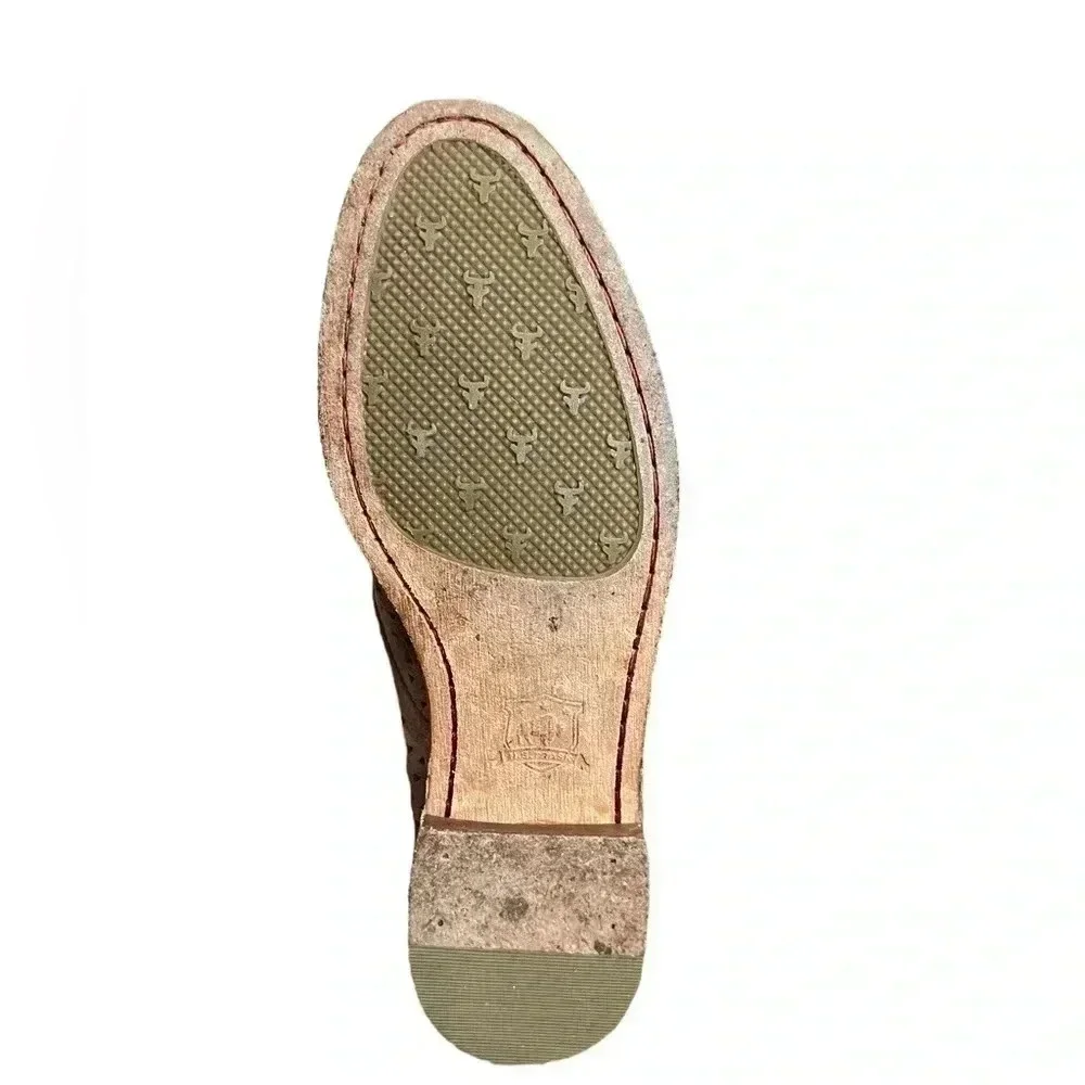 TRASK Ali Perforated Leather Suede Slip On Loafers Flats Women’s Size 7M